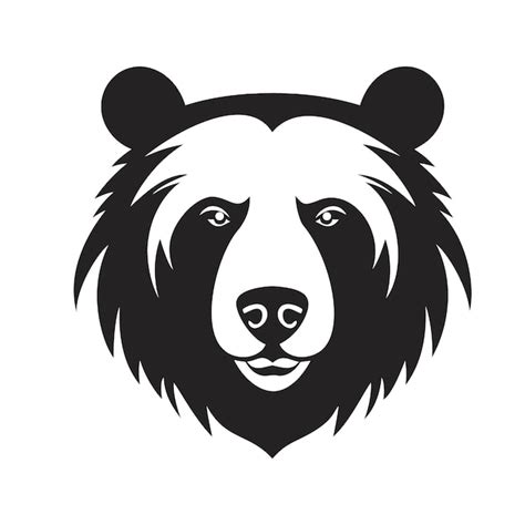Bear mascot head